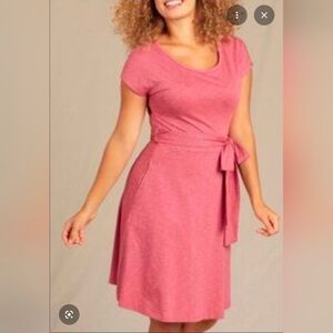 NWT Toad & Co Cue dress Clover Pink Small